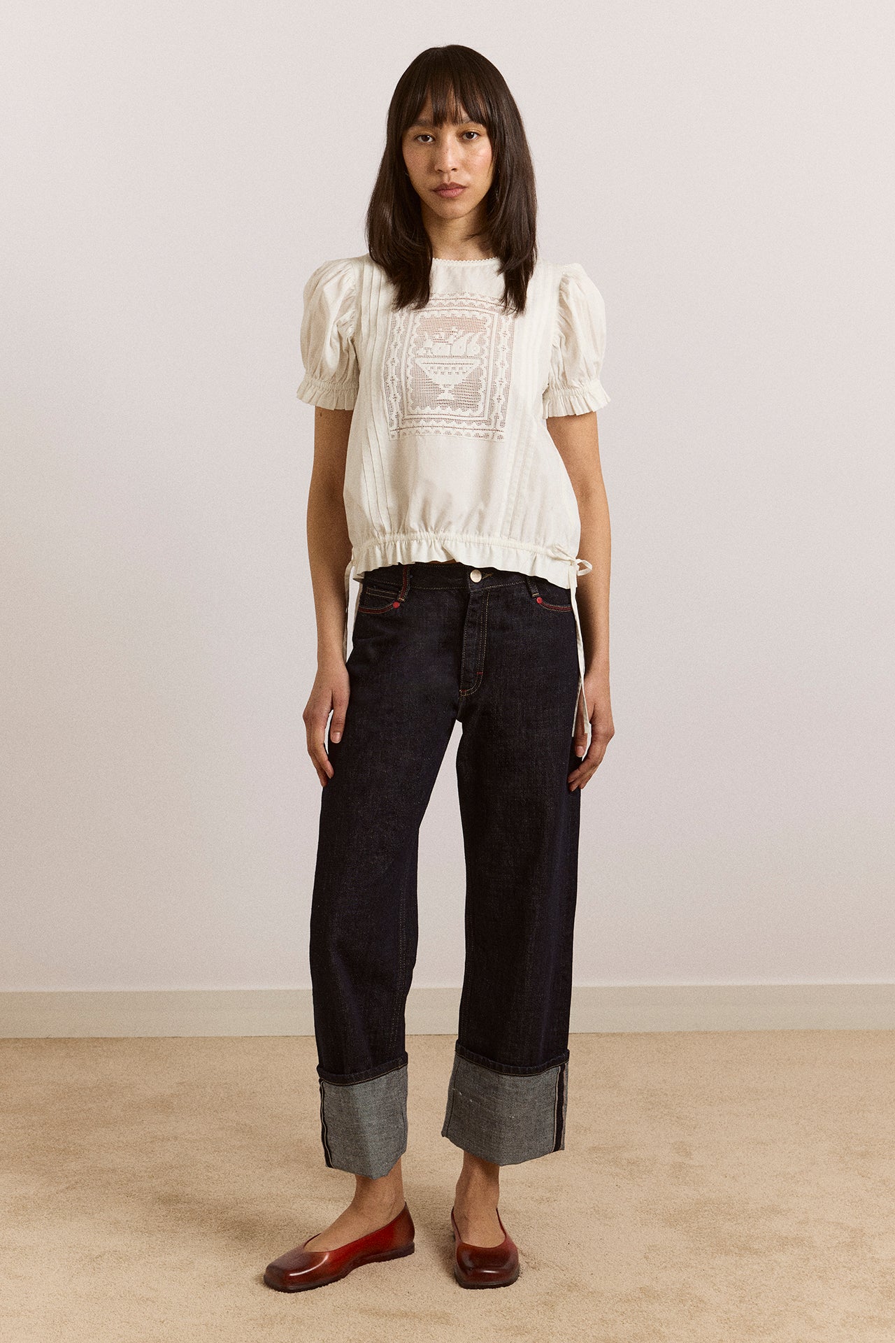 madder madder “絵画の中の”JABOT BLOUSE white madder madder / マダマダ | “絵画の中の”JABOT BLOUSE ジャボブラウス