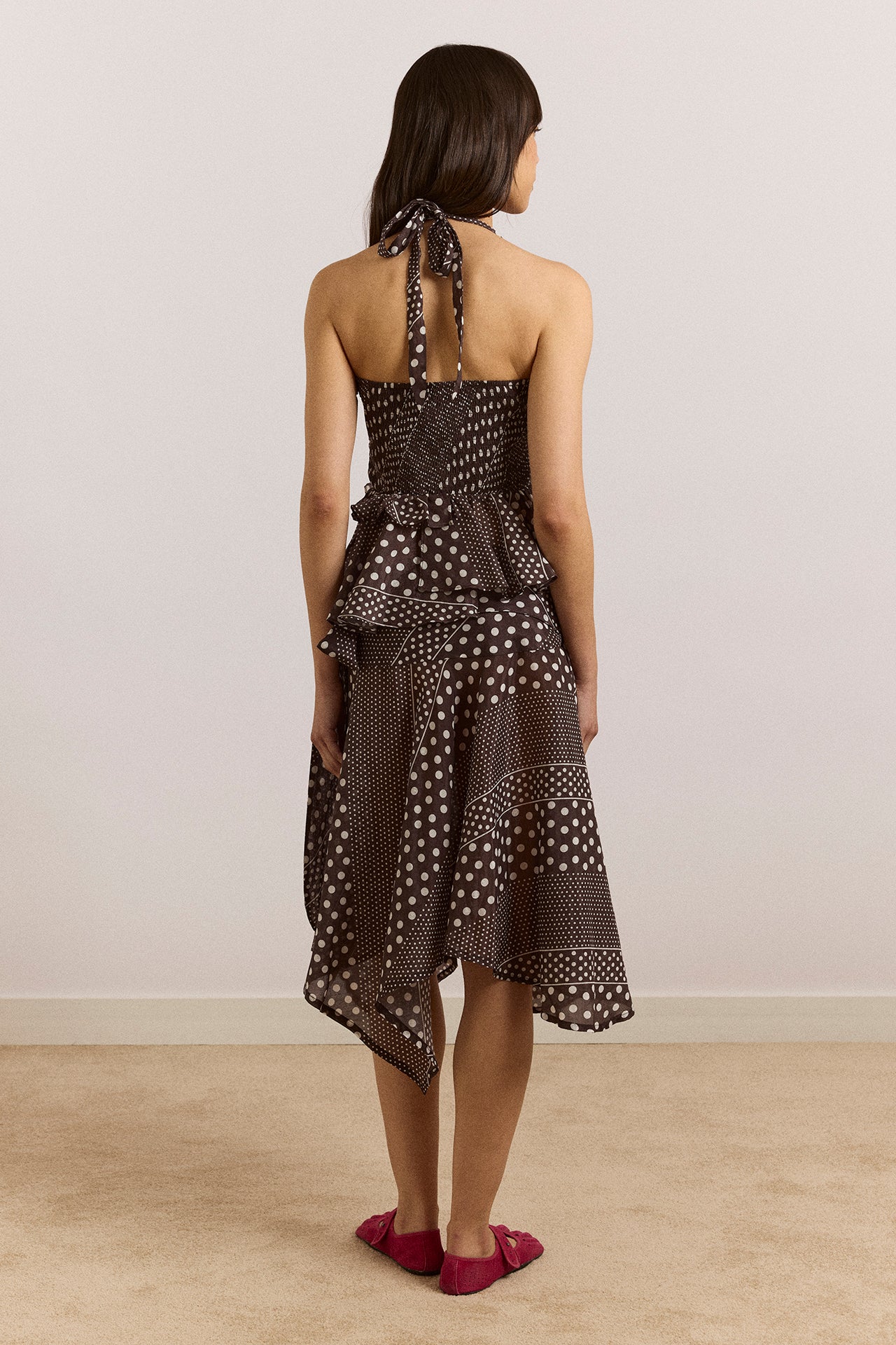 スカート deres Jemma/breakthrough skirt 2 Parker Hanky Hem Skirt - Washed Black Spot – Damson Madder