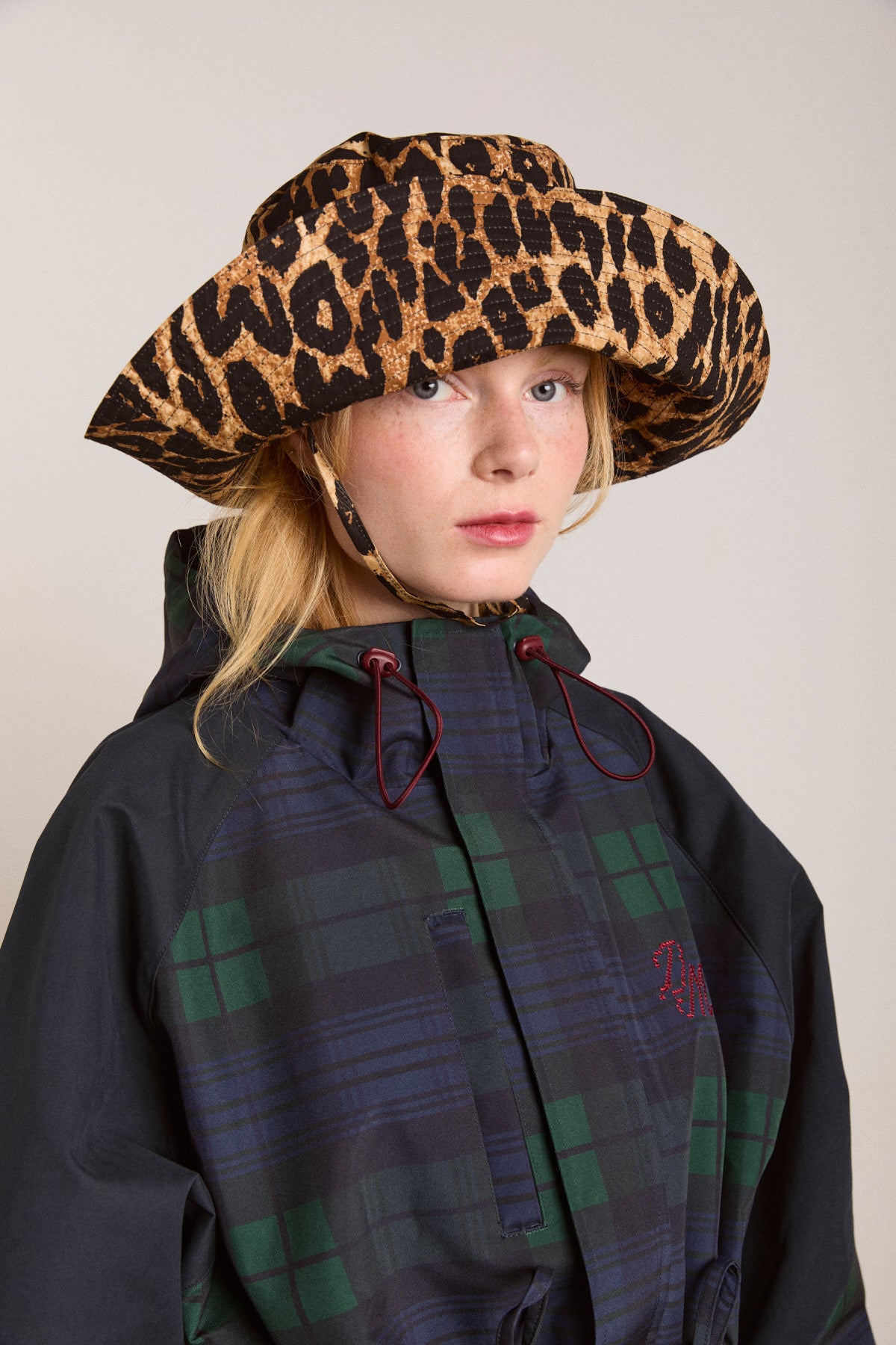 leopard print sunhat – Damson Madder