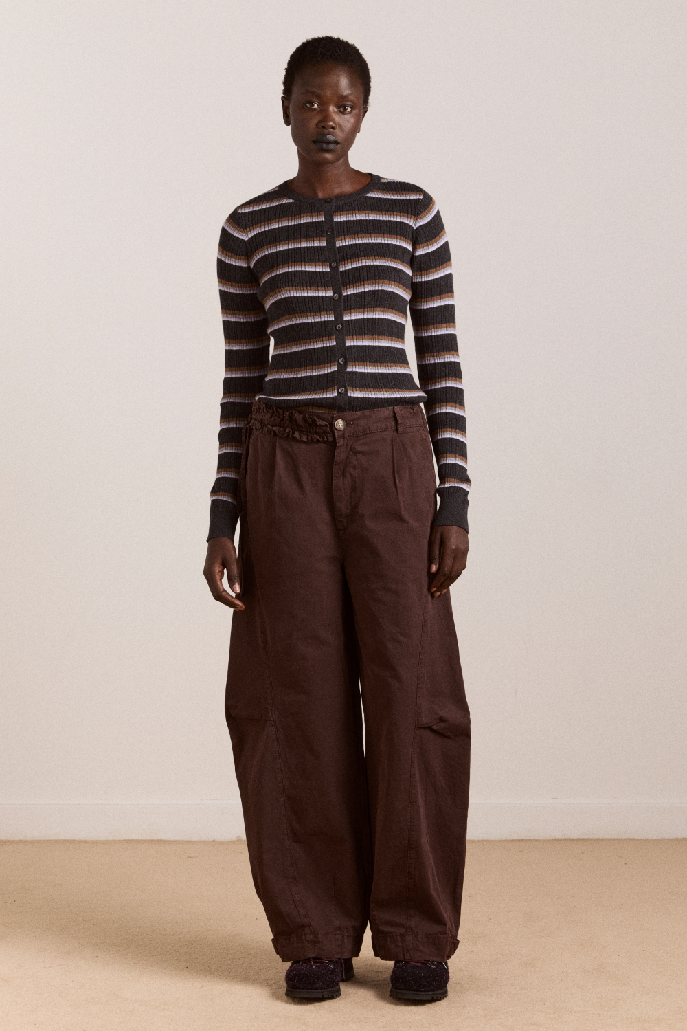 Liv Trouser - Coffee Bean