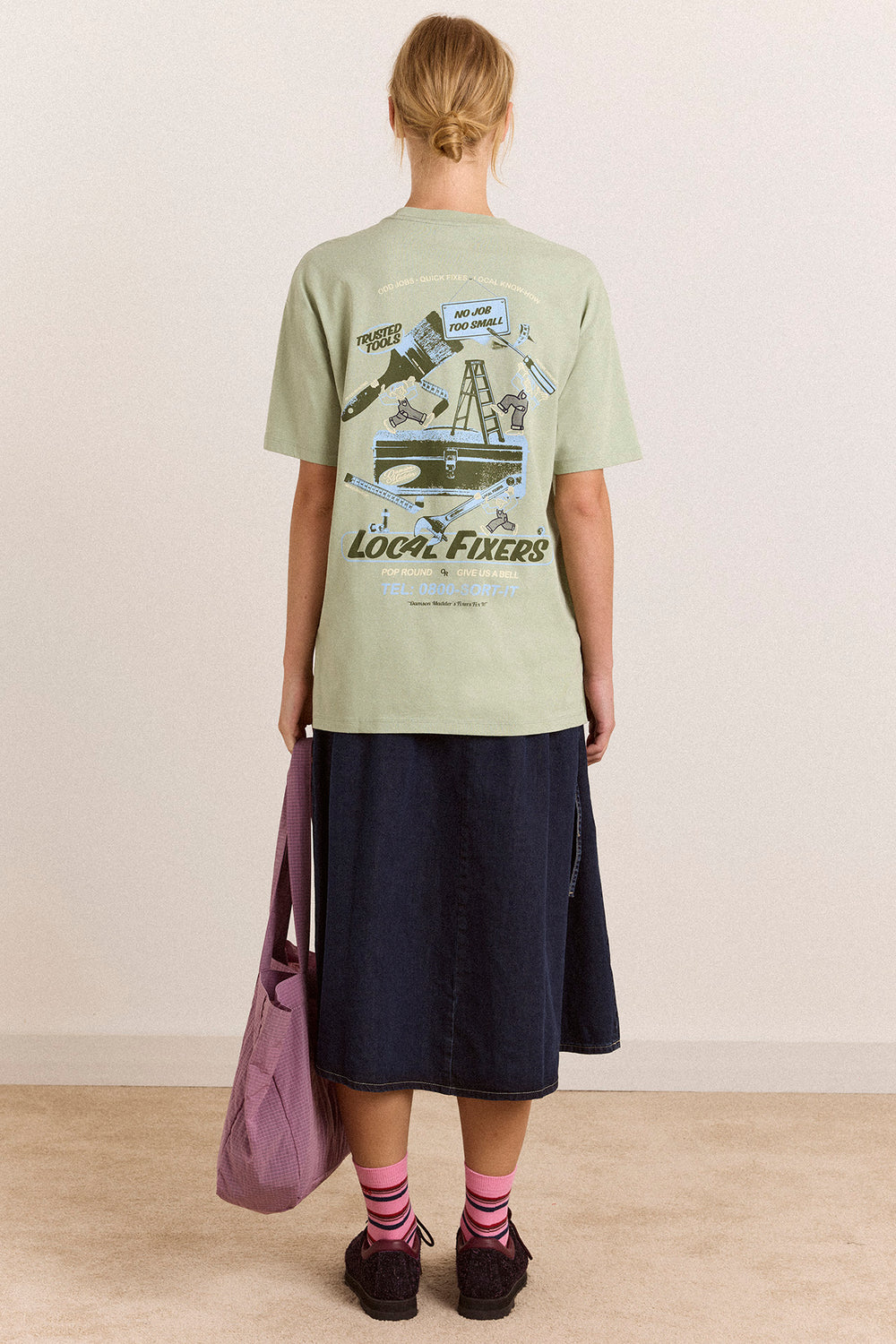 Local Fixers Graphic Tee - Pine