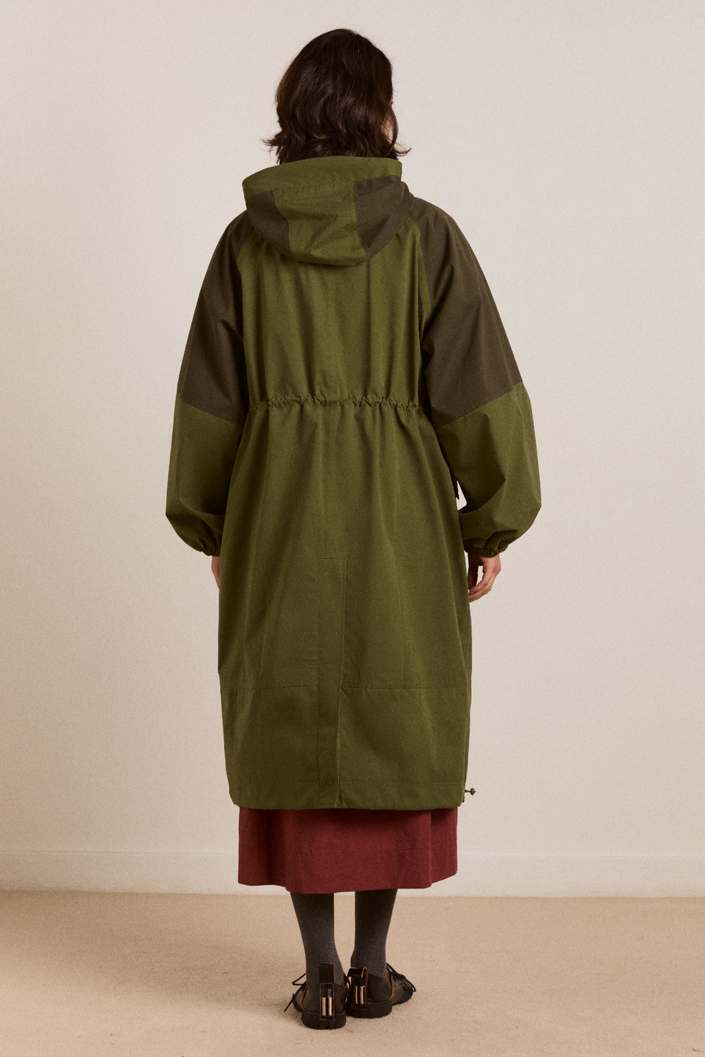 logan waterproof raincoat - forest