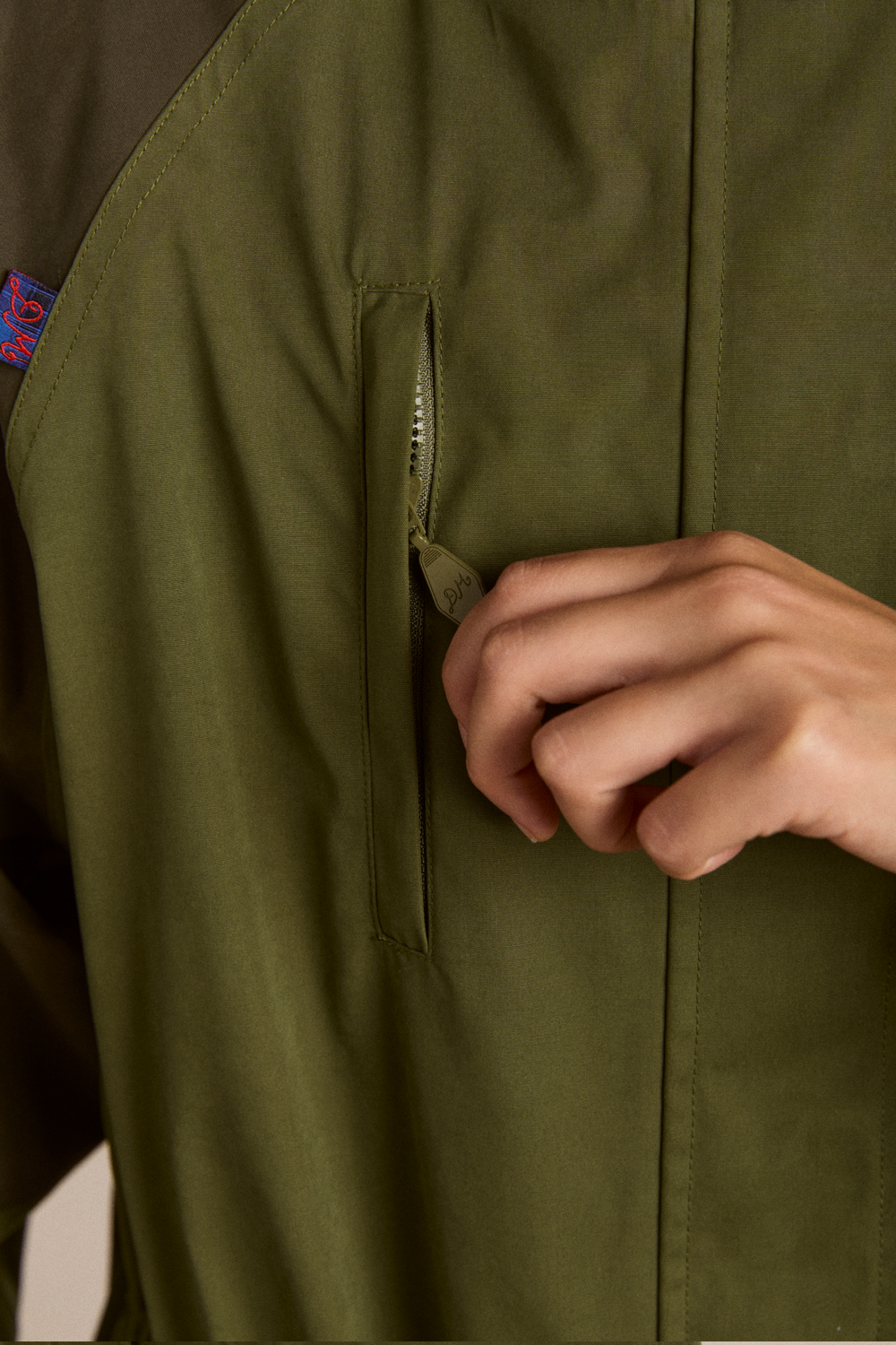 logan waterproof raincoat - forest – Damson Madder