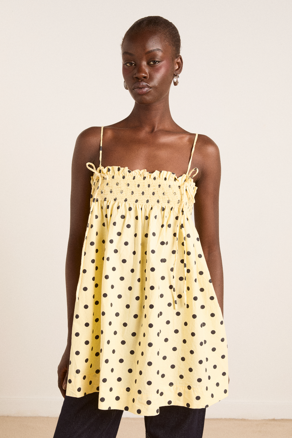 lilo mini dress butter spot Damson Madder
