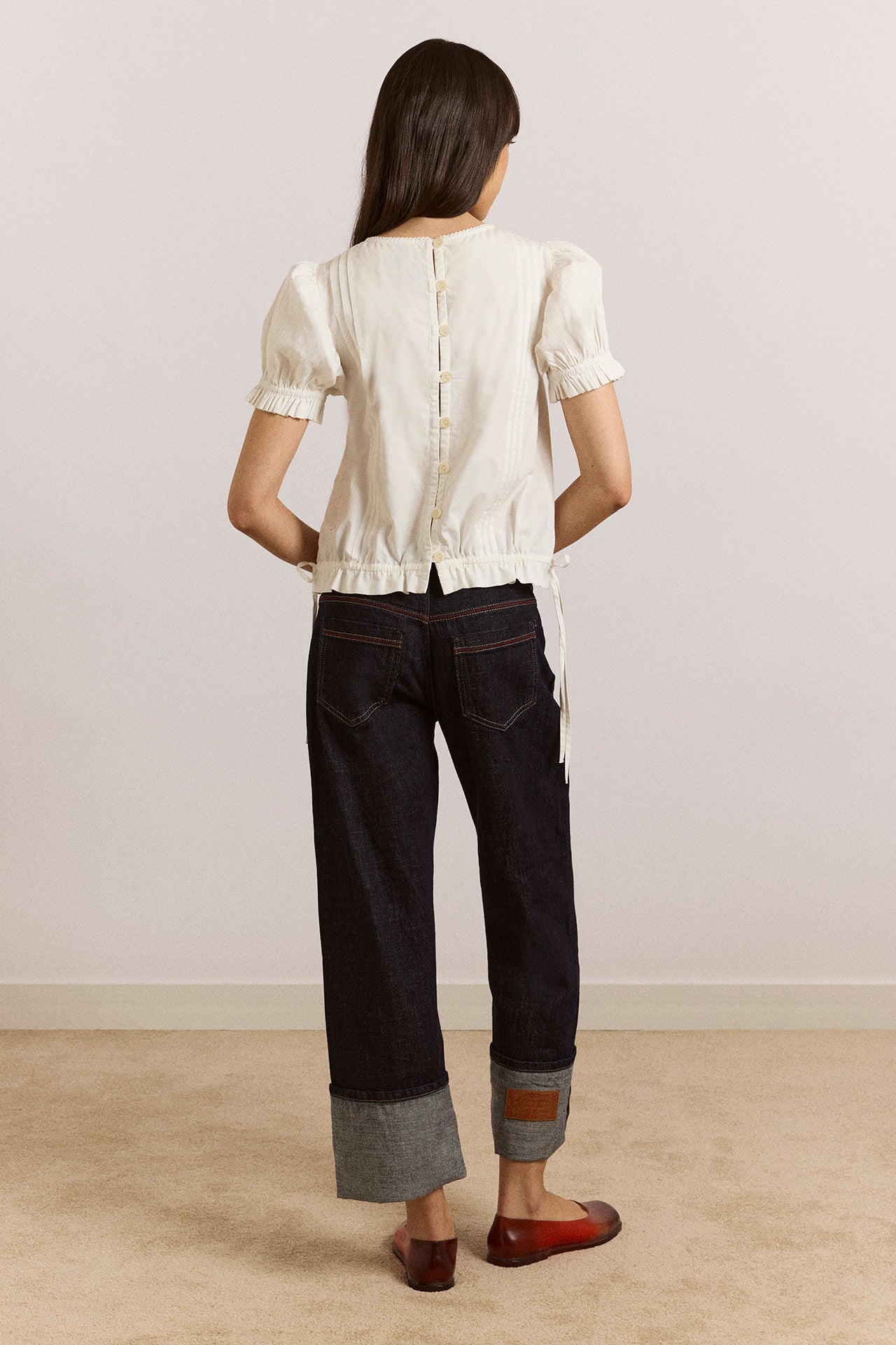 maddermadder ジャボブラウス ホワイト 美品】 madder madder / マダマダ | “絵画の中の”JABOT BLOUSE ジャボ