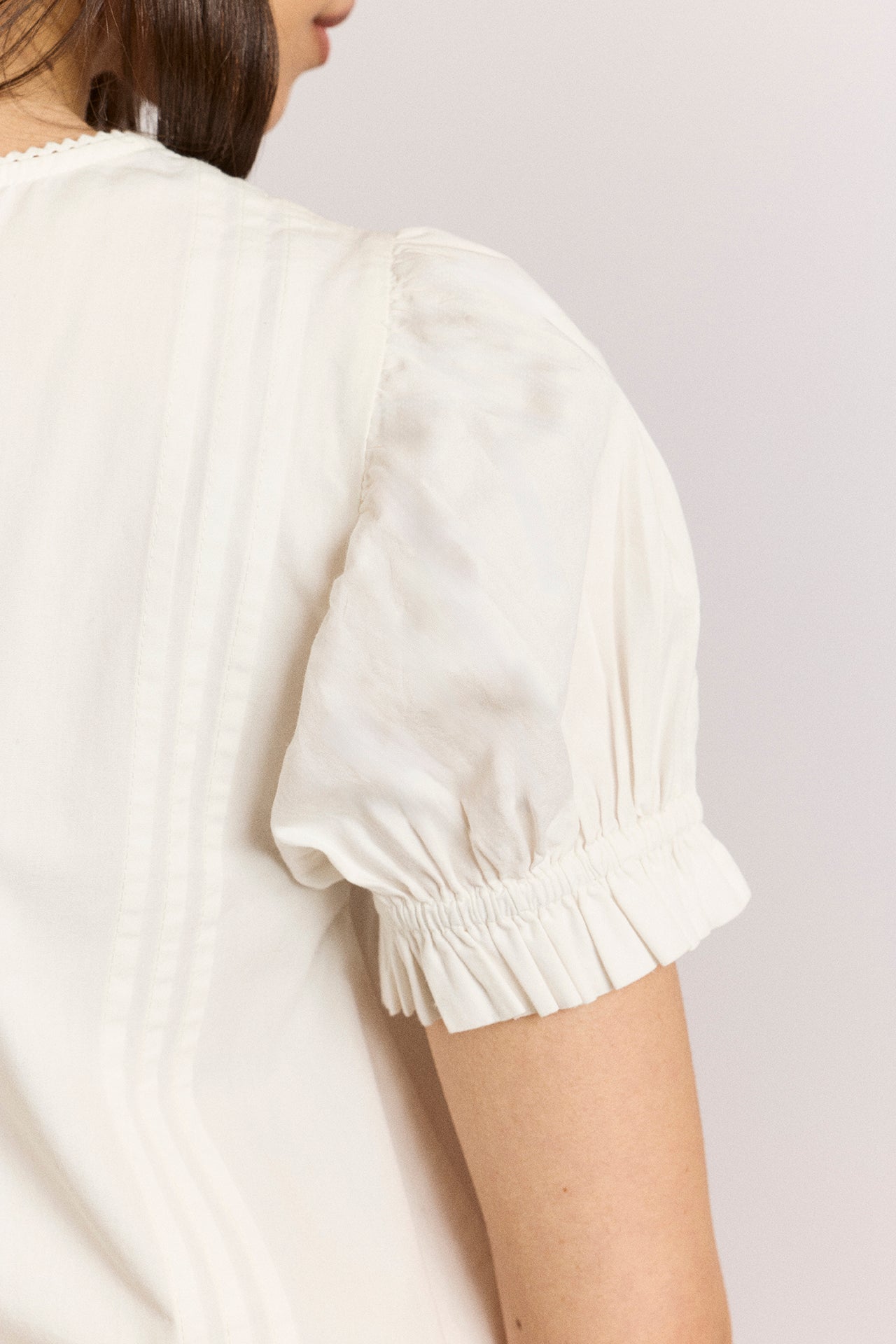 maddermadder ジャボブラウス ホワイト madder madder / マダマダ | “絵画の中の”JABOT BLOUSE ジャボブラウス