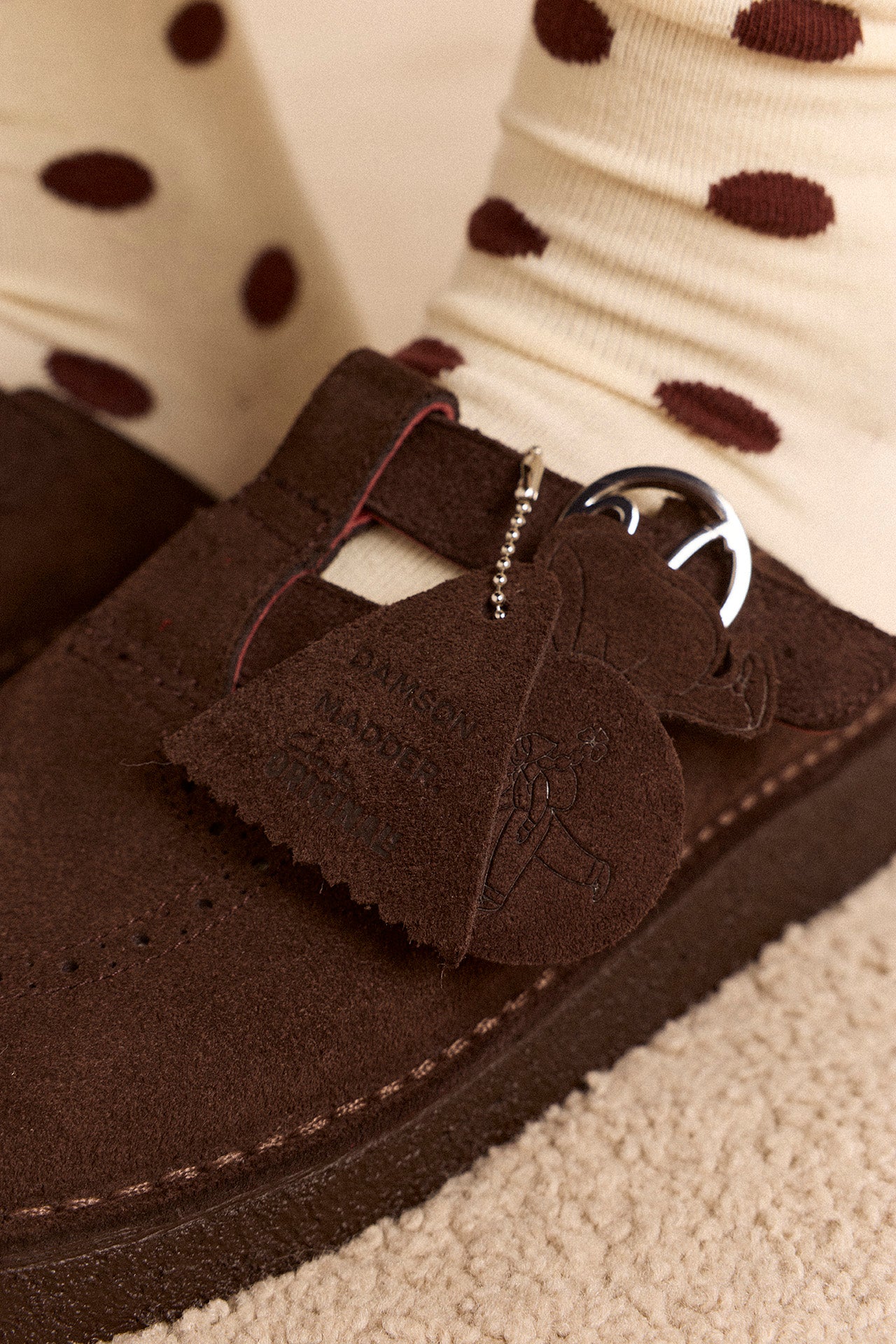 Damson Madder X Clarks Originals Nomad Mary Jane Mule - Chocolate Brow