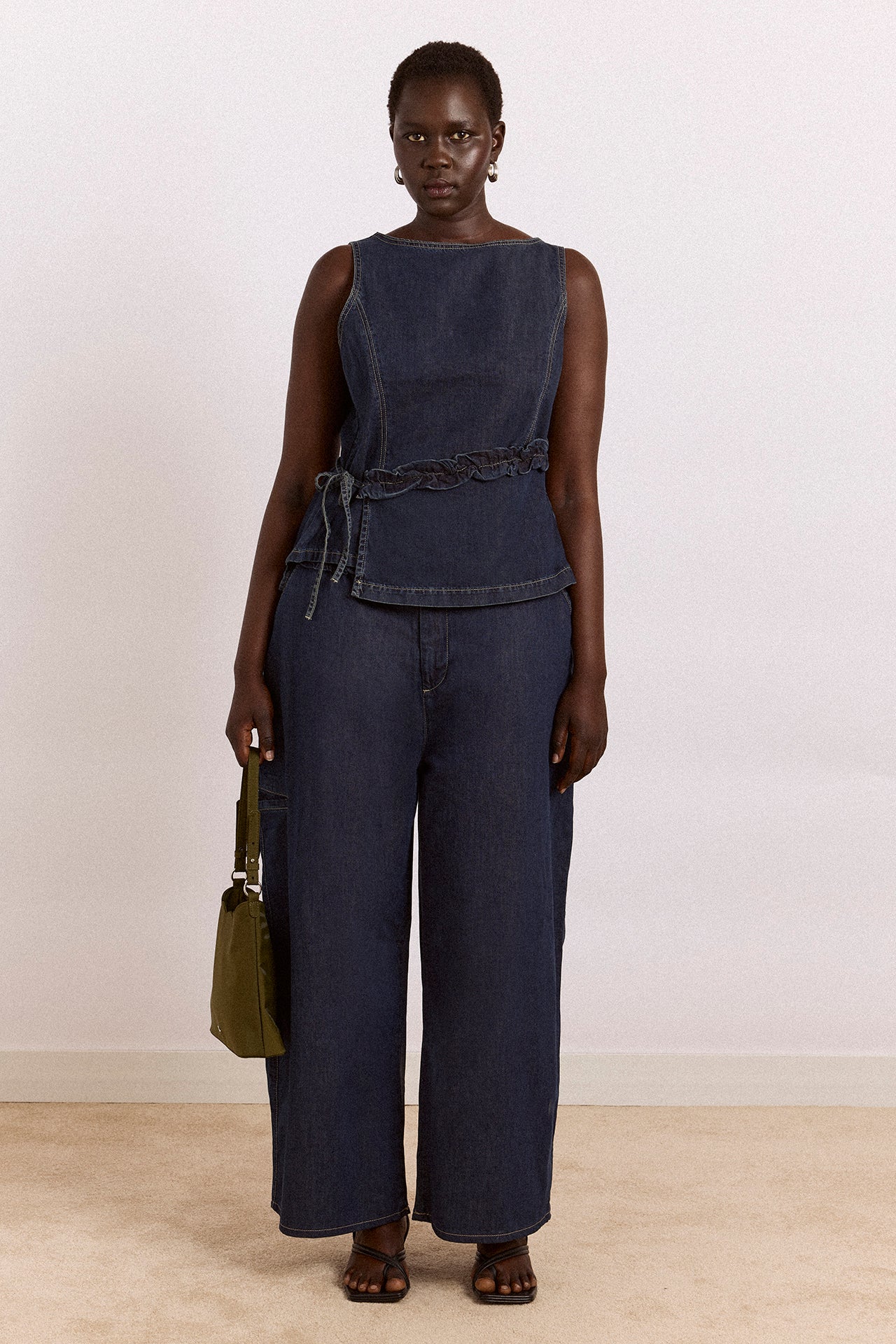 Maxime Top - Dark Indigo – Damson Madder