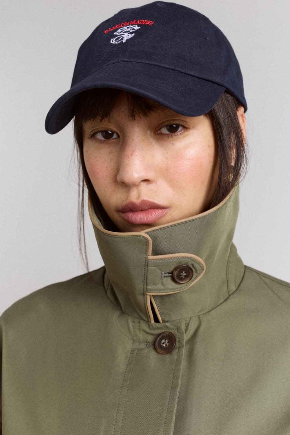 myrtle trench in khaki