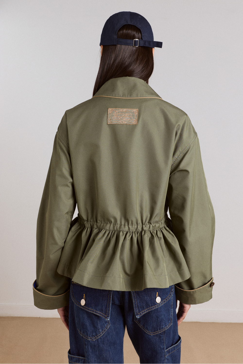 myrtle trench in khaki