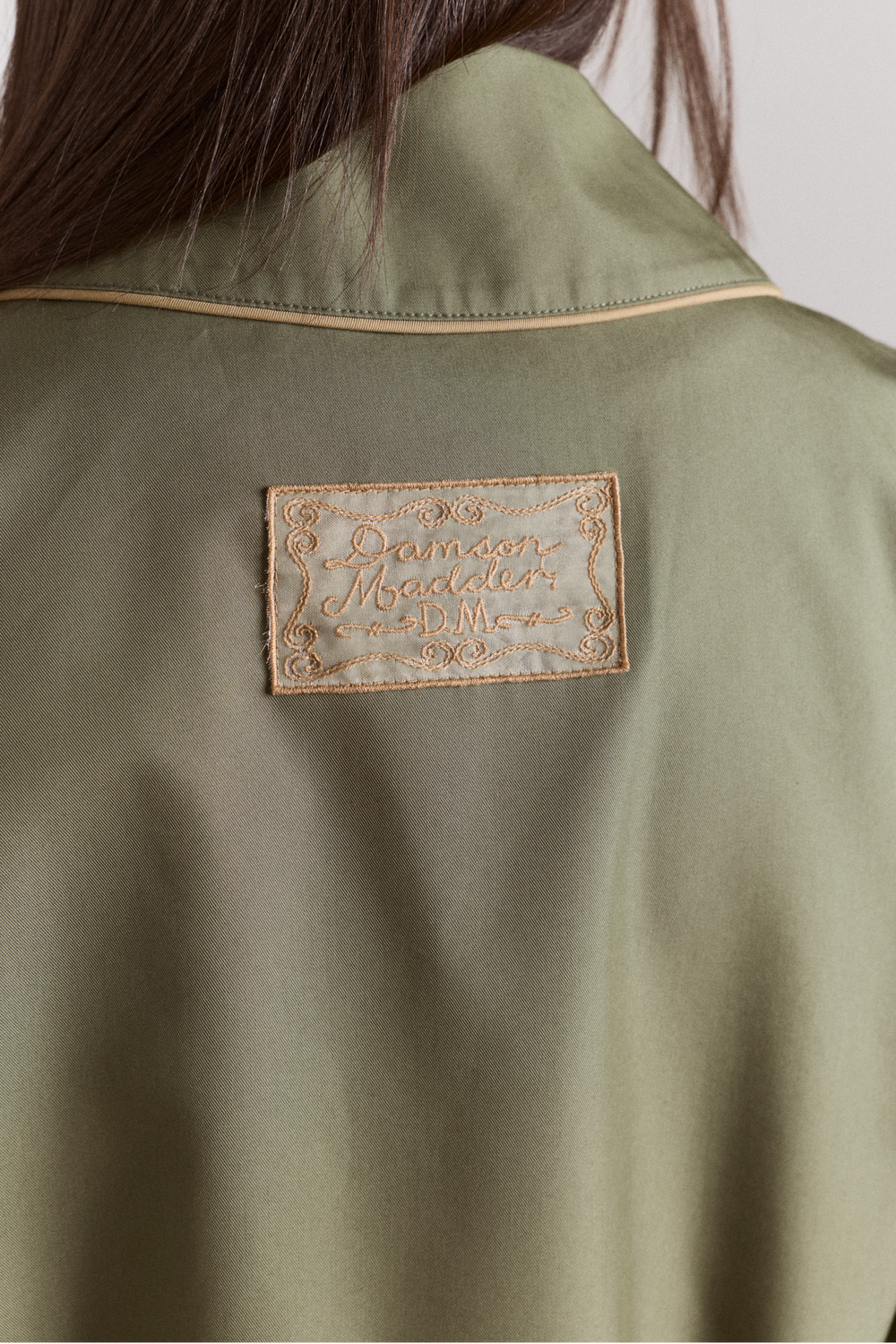 myrtle trench in khaki