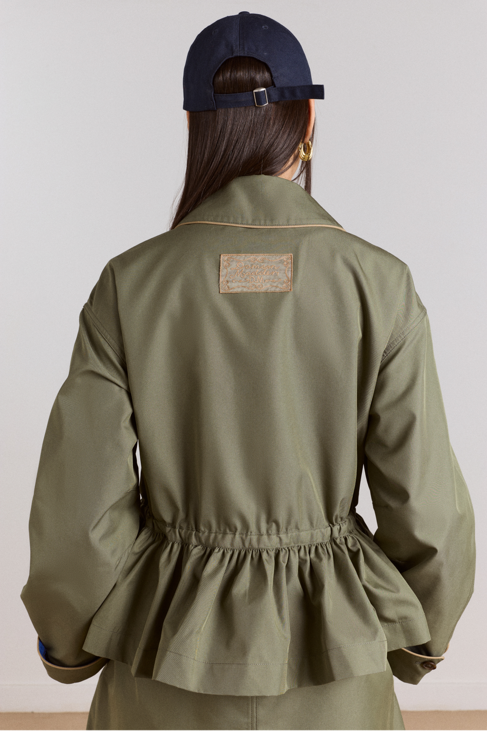 myrtle trench in khaki