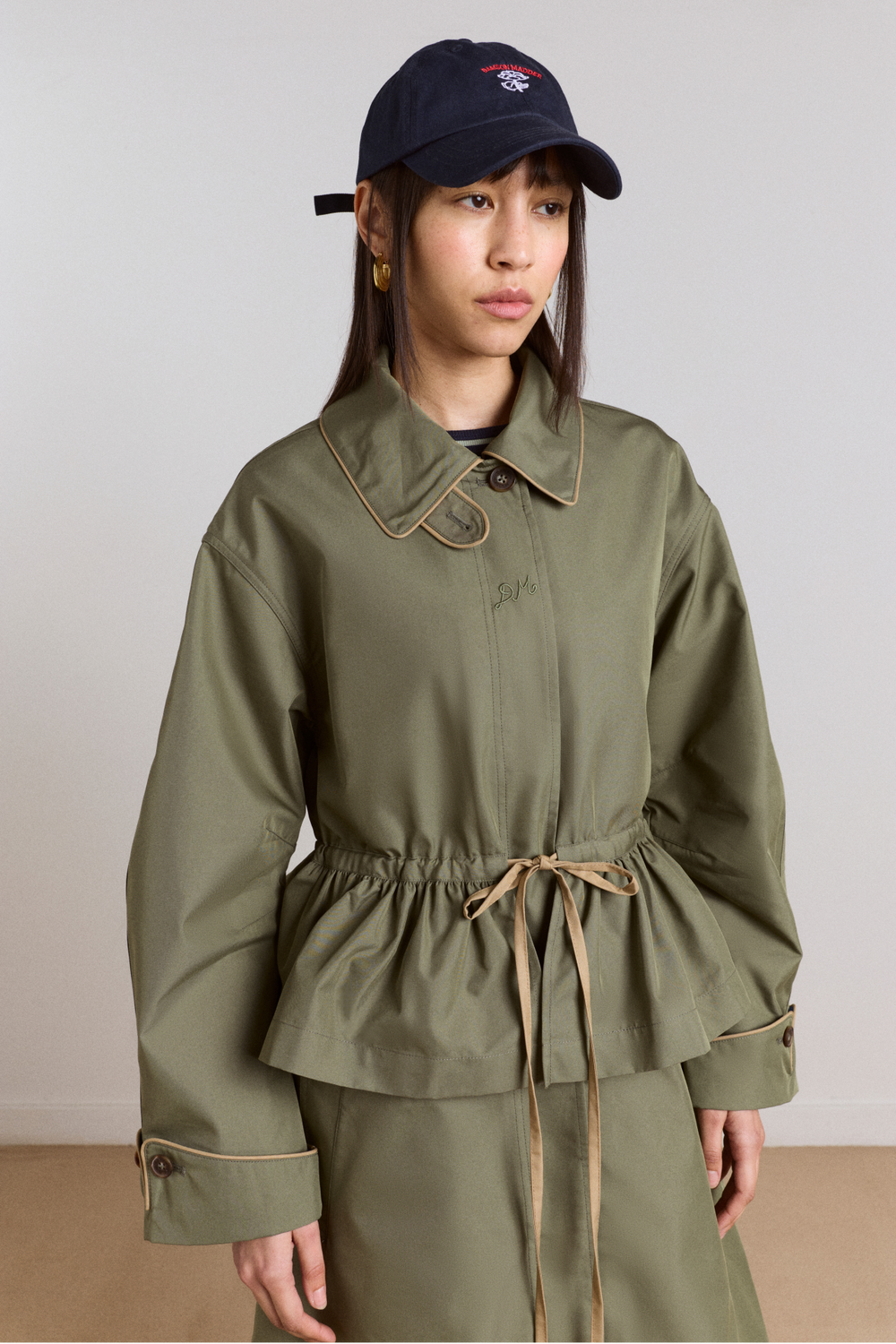 myrtle trench in khaki