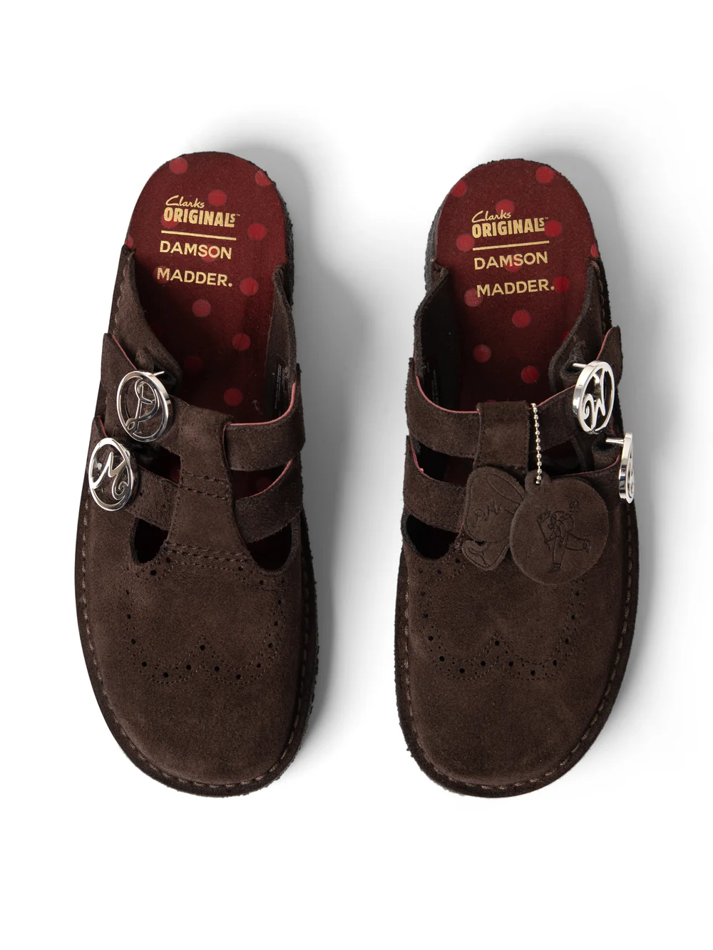 Damson Madder X Clarks Originals Nomad Mary Jane Mule - Chocolate Brown