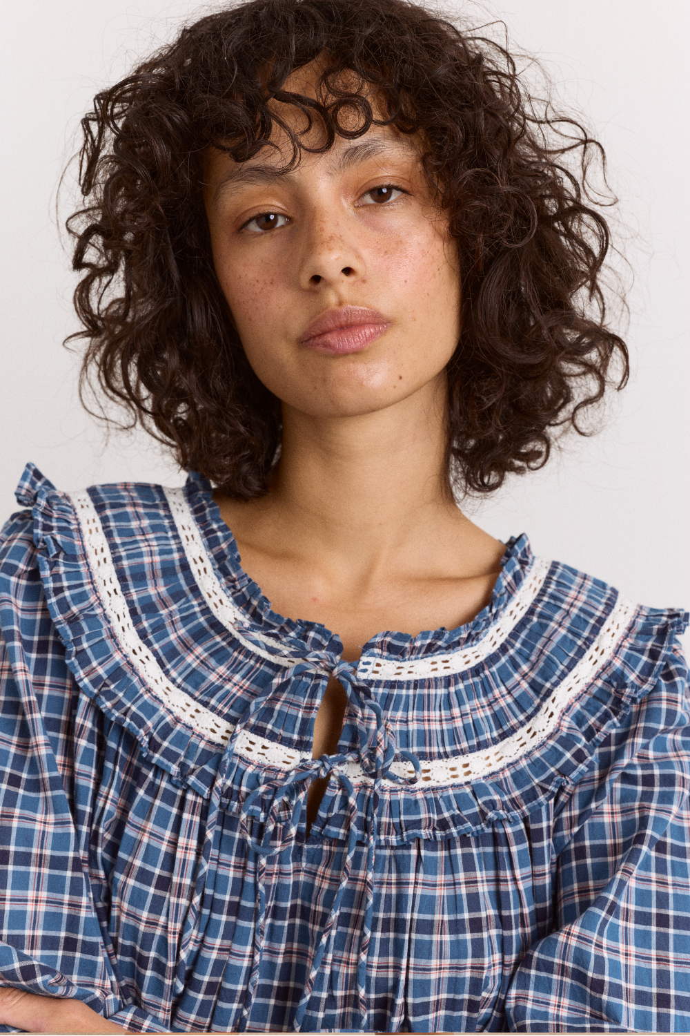 Muse Nightdress - Boysie Blue Check