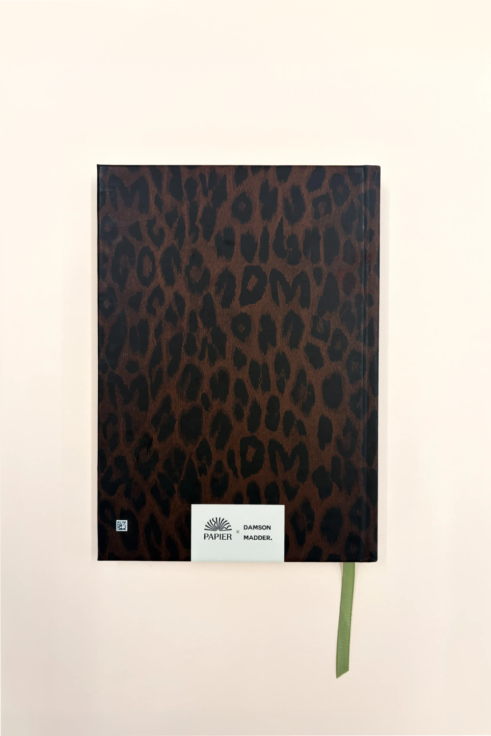Damson Madder X Papier Leopard Notebook
