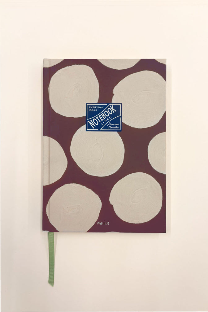 Damson Madder X Papier Burgundy Spot Notebook