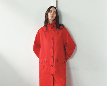 Damson Madder Pearl Hooded Puffer - Multi Check