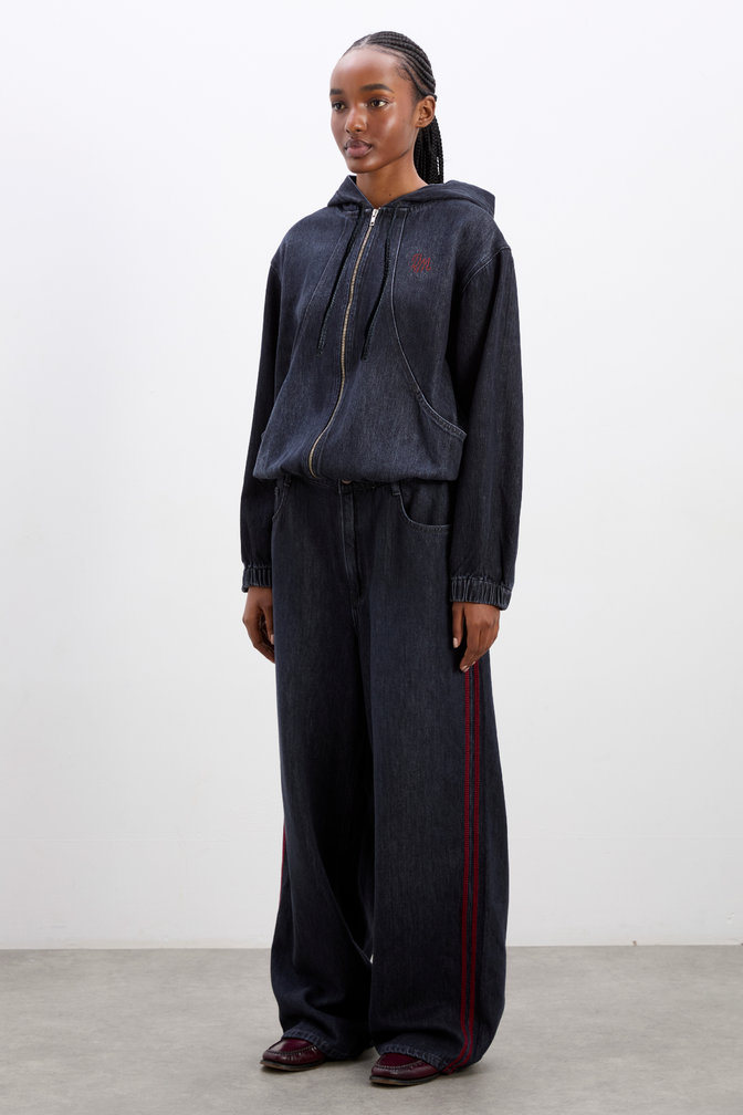 Orson Denim Hoodie - Eclipse Wash