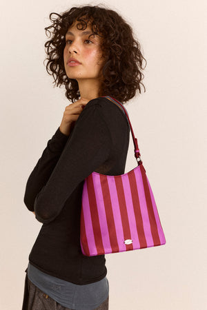 Lorelai Bag - Rosebud Stripe