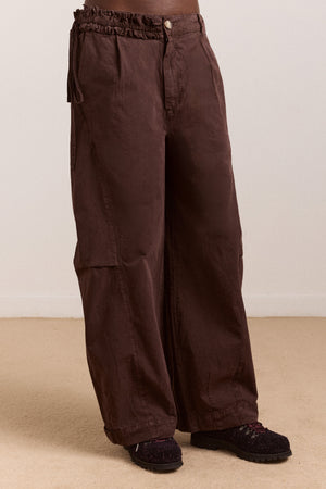 Liv Trouser - Coffee Bean