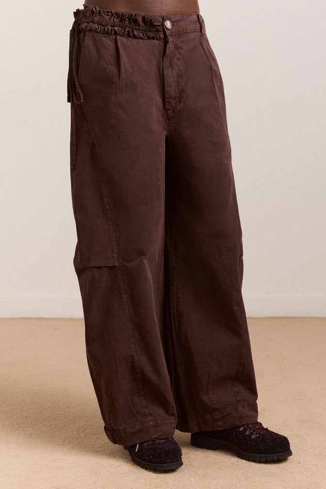 Liv Trouser - Coffee Bean