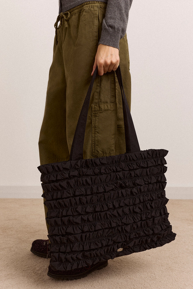 Sander Frill Tote - Black