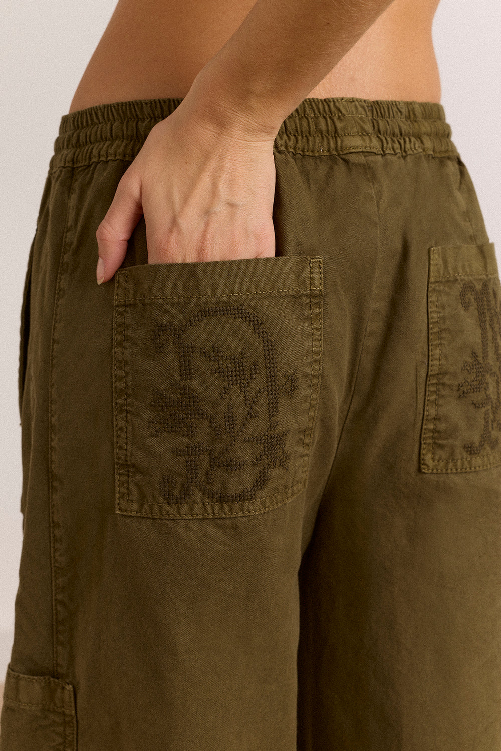 Felix Twill Trousers - Olive