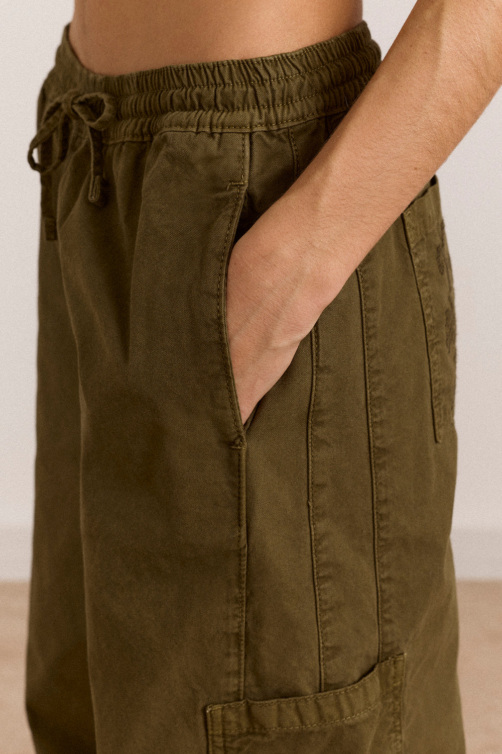 Felix Twill Trousers - Olive