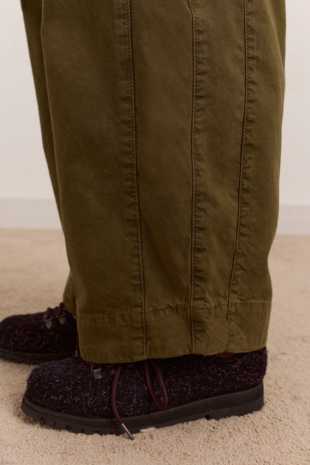Felix Twill Trousers - Olive