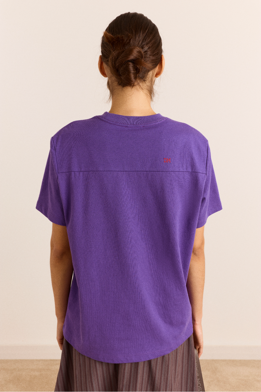 Reading For Fun Relaxed Dad Tee - Purple