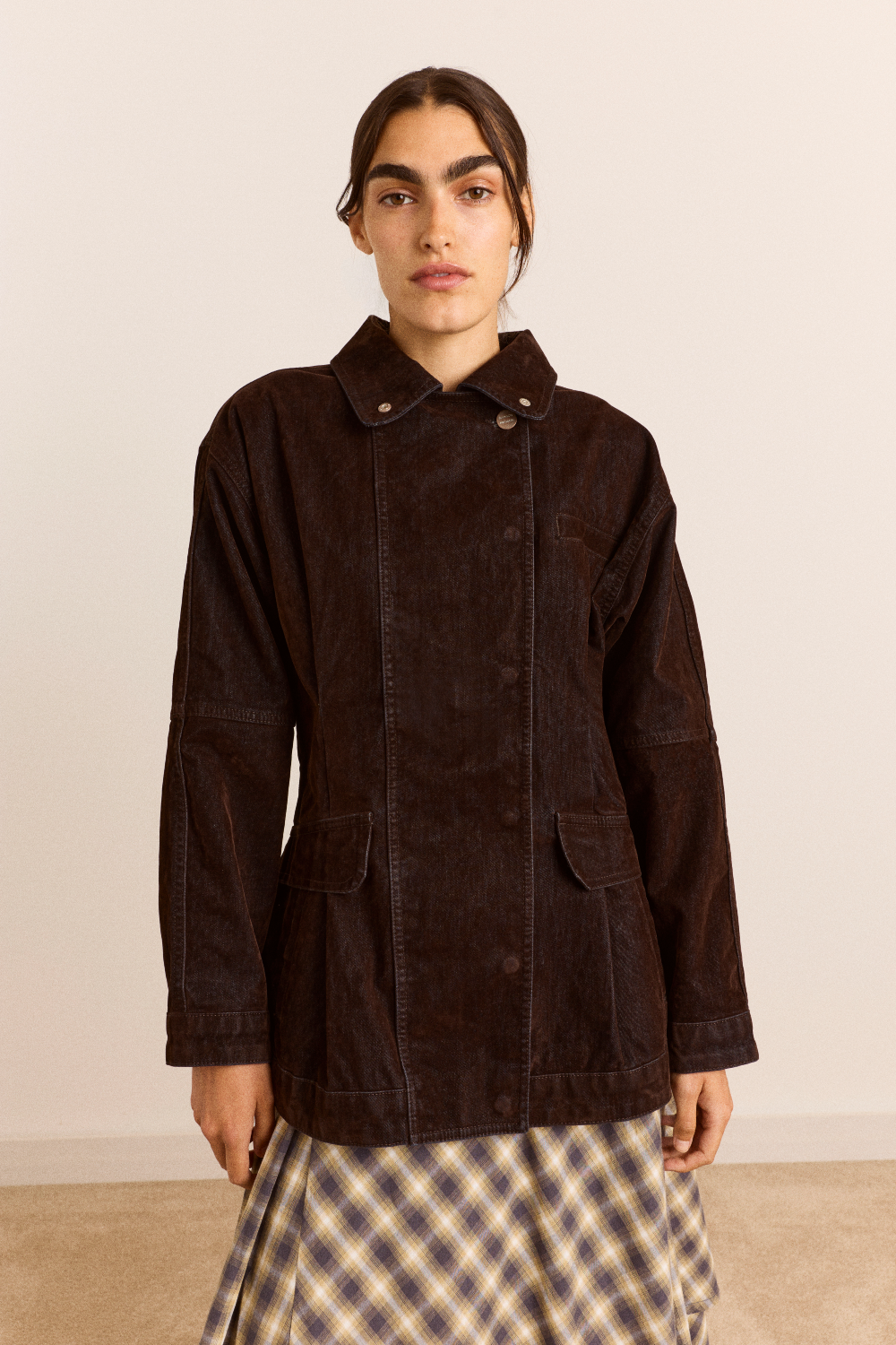 Ronnie Jacket - Flocked Choc