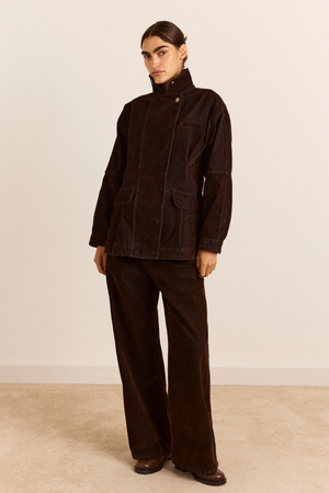 Ronnie Jacket - Flocked Choc