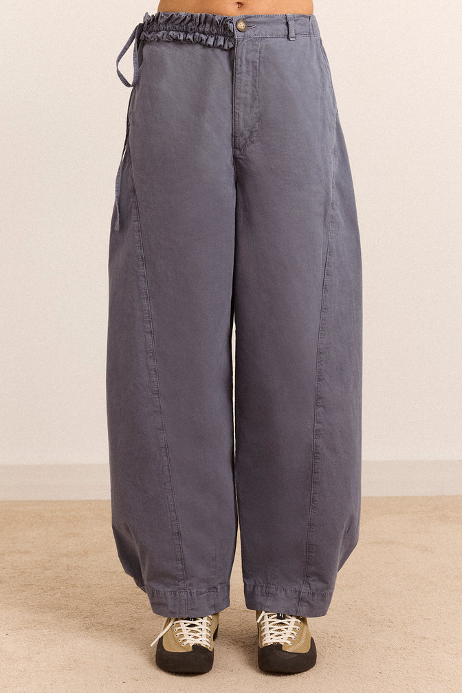 Liv Trouser - Grey Blue