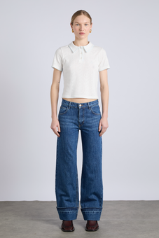 sylvie jeans - mid wash