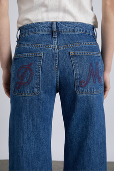 sylvie jeans - mid wash