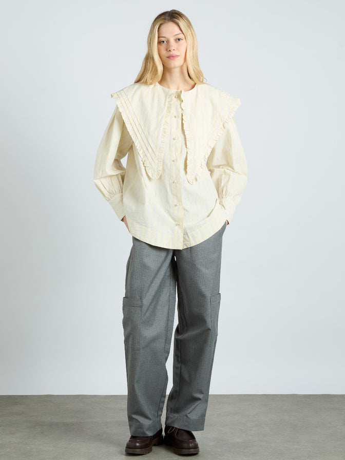Sandy Ruffle Blouse - Butter Business