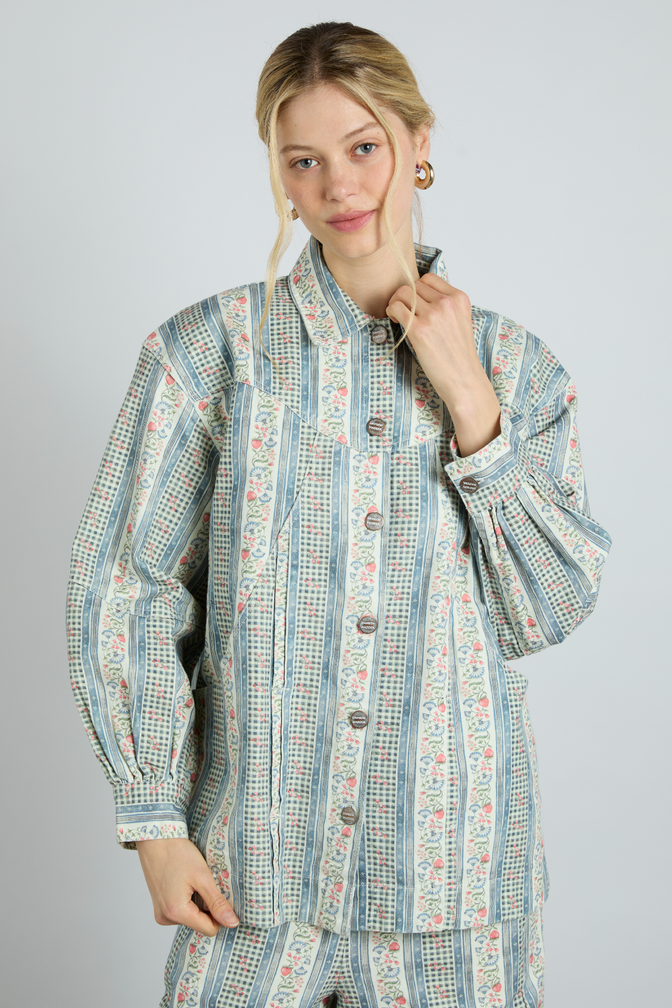 baxter jacket - wallpaper floral