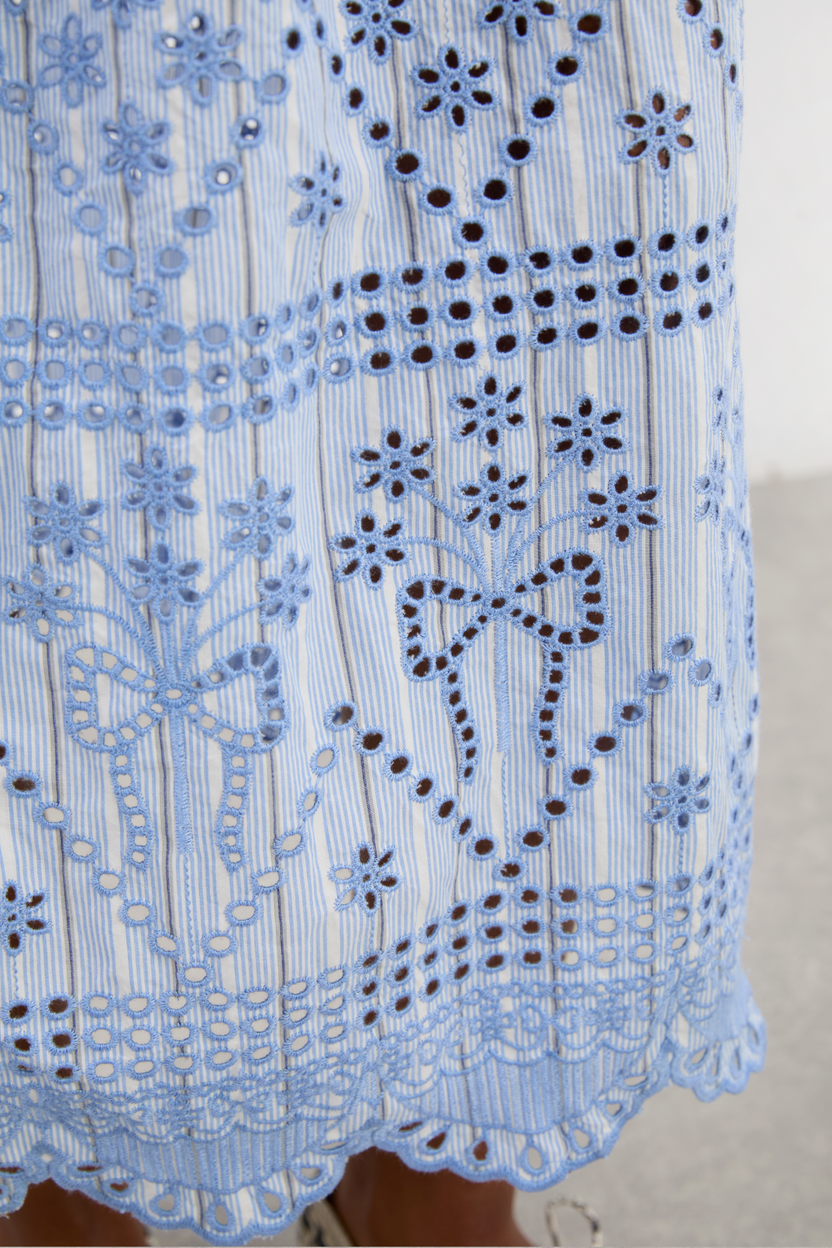 Nola Midi Dress | White