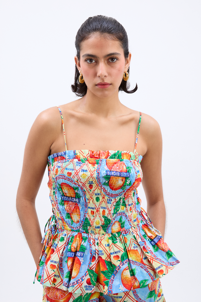 Marina Cami - Orange Fruit Wrapper