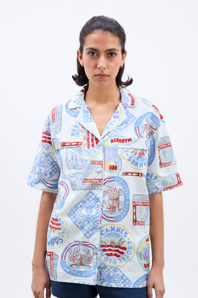 Chlo Shirt - Holiday Print