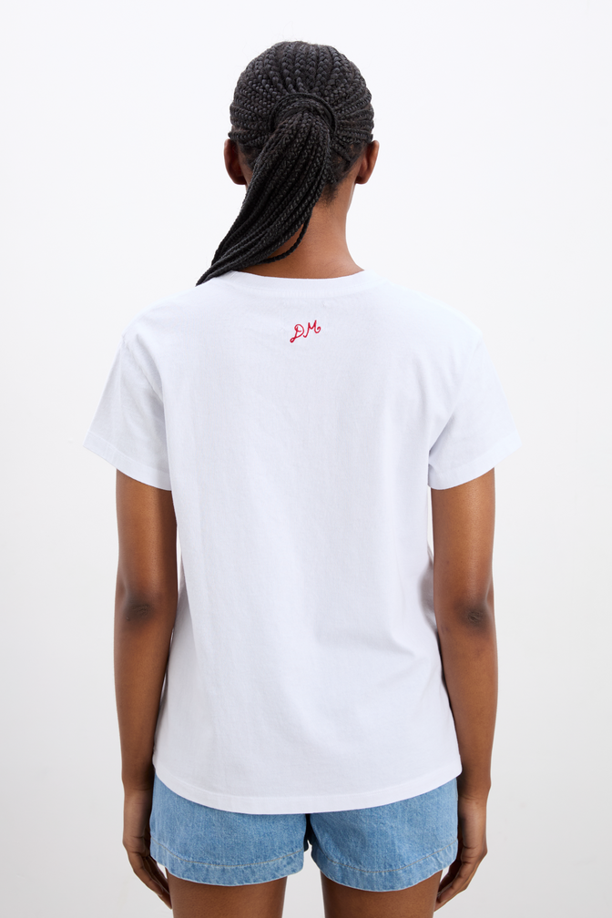 Negroni Shrunken Tee- White