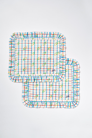 placemat - tulip check set of 2