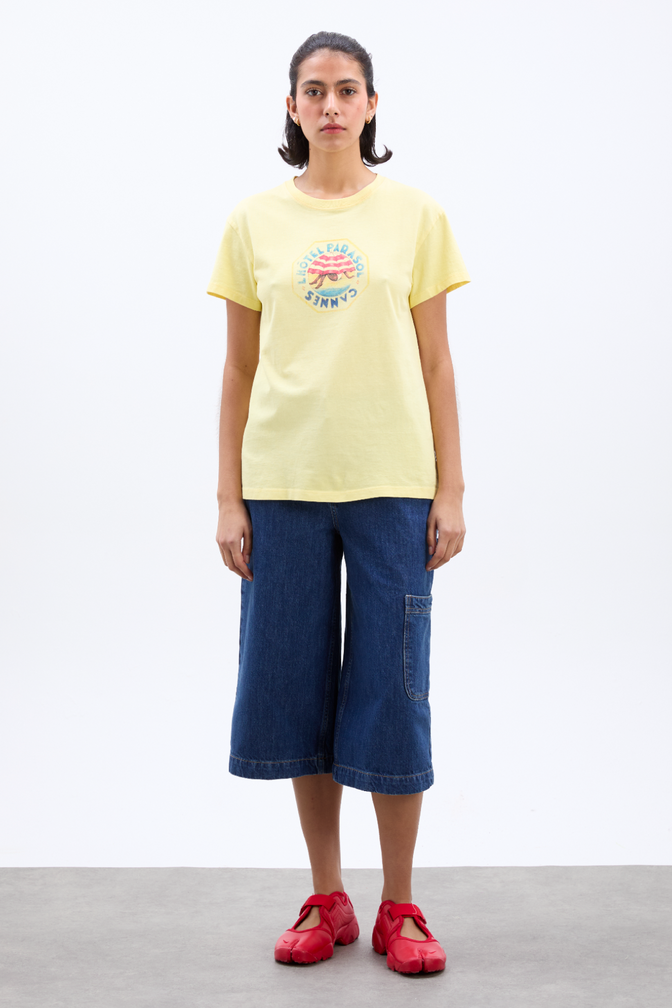 parasol garment dyed shrunken tee