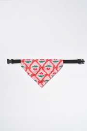 pet neckerchief - cherry