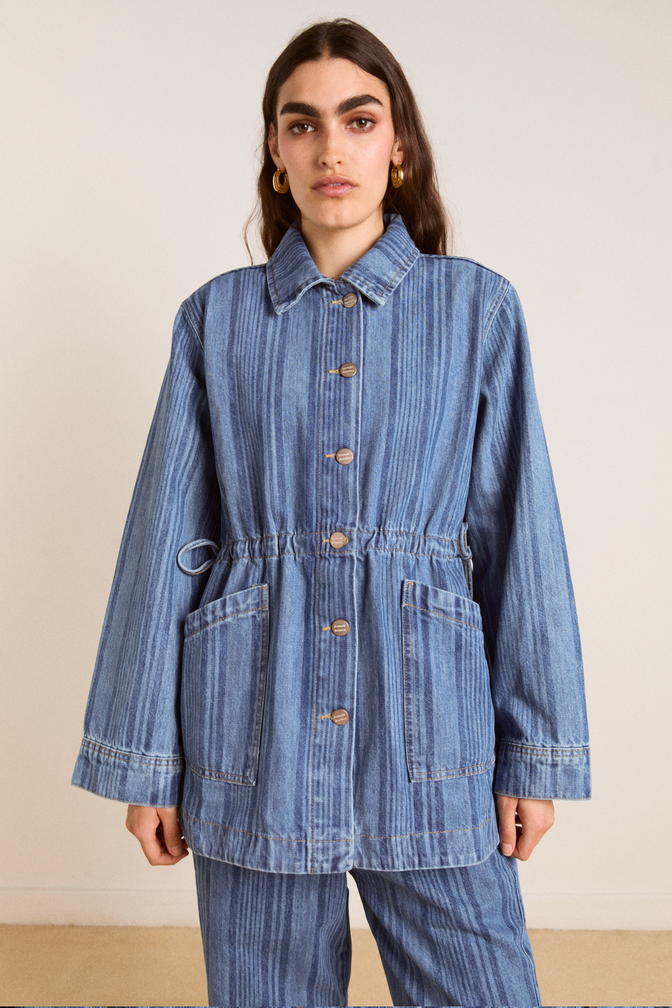 Hera Jacket - Laser Stripe