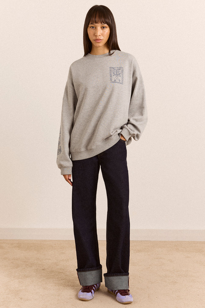 Sylvie Jeans- Indigo With Turn Up