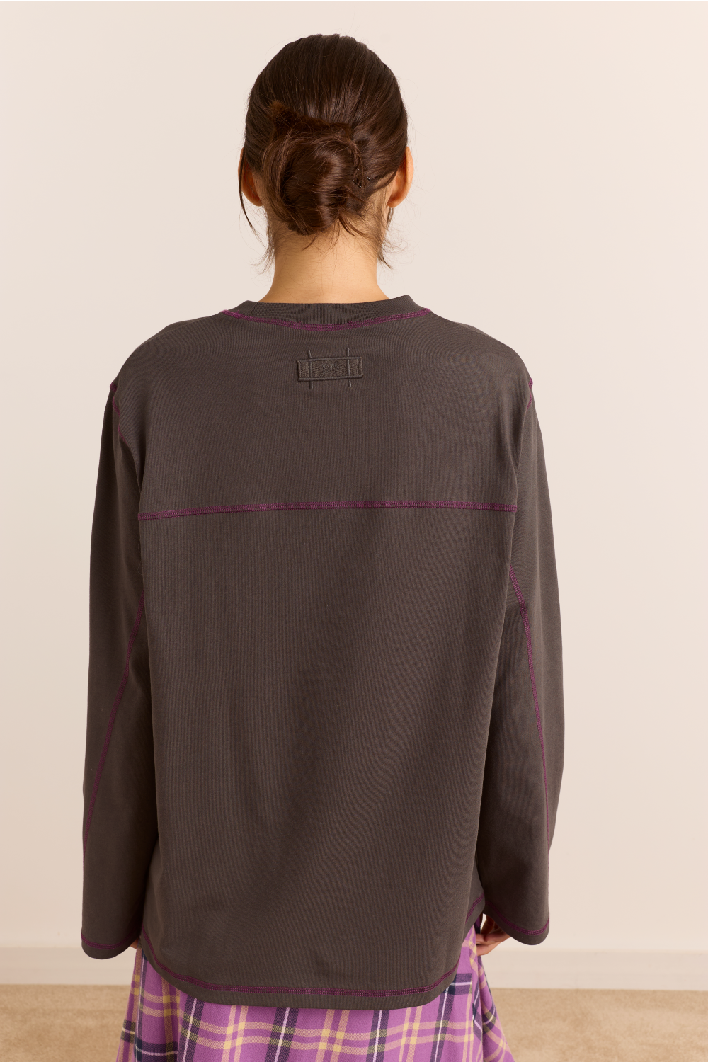Samara Tee - Charcoal
