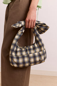 Roo Tie Bag In Cardamon Check