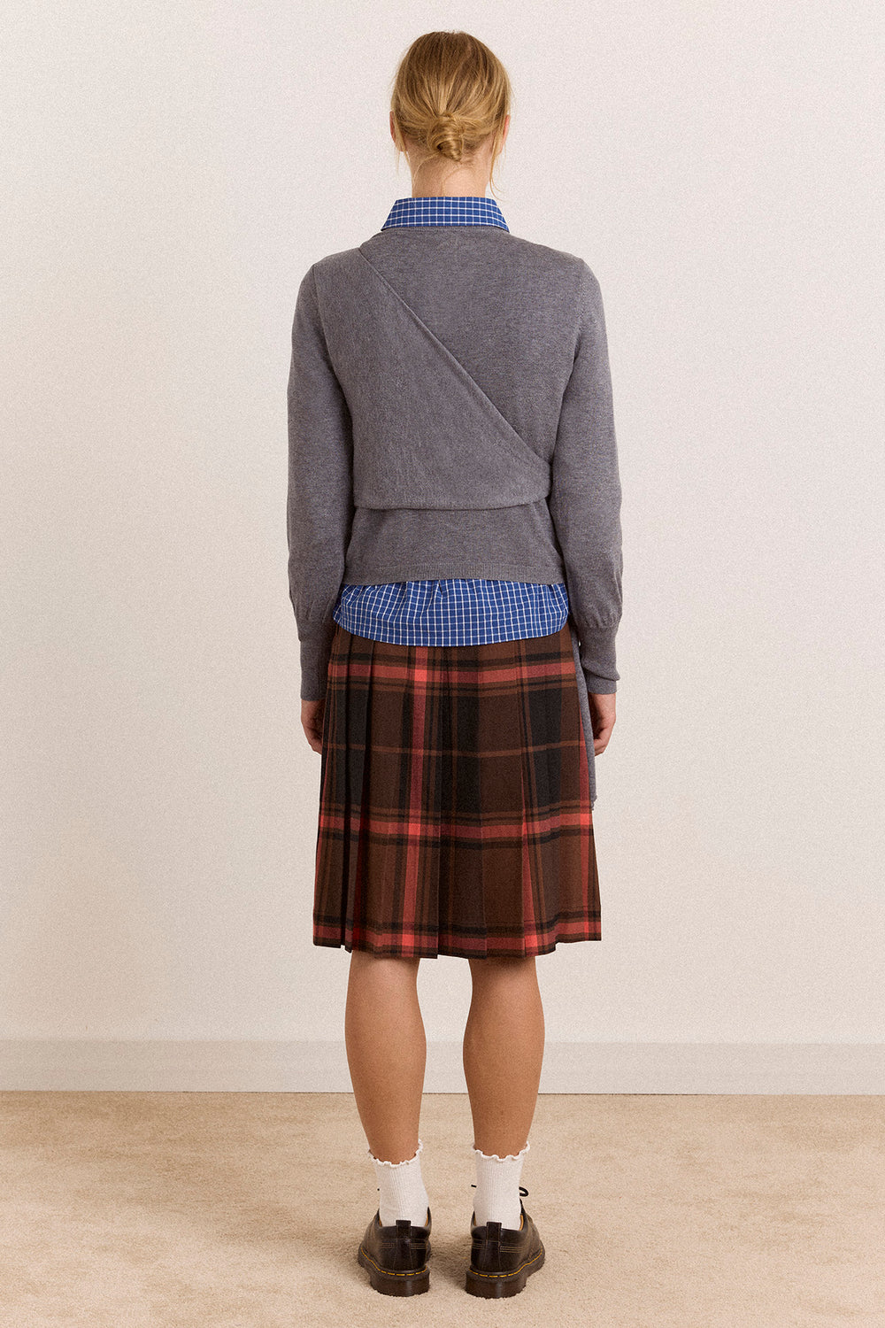 Venna Wrap Cardigan - Navy